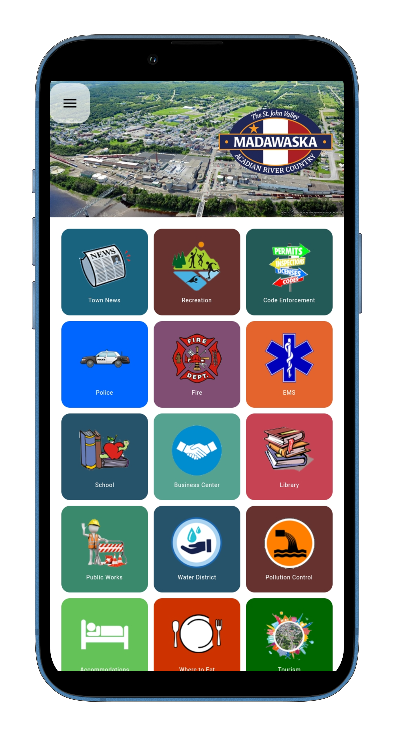 Town App for Madawaska